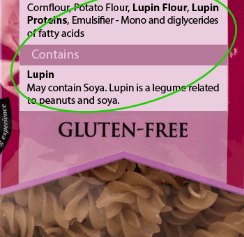 gluten free lupin